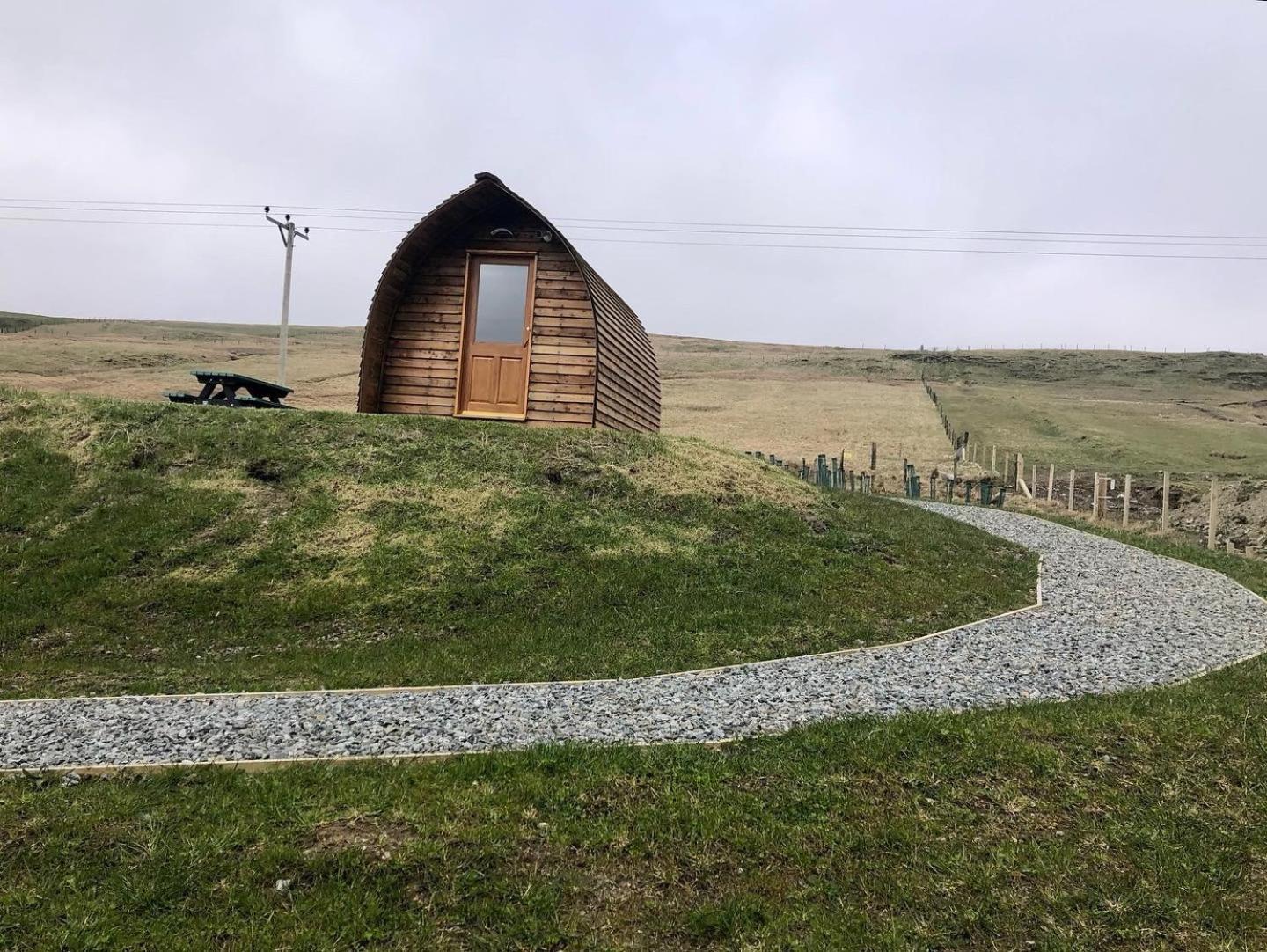 Scalloway Caravan Park Esterno foto
