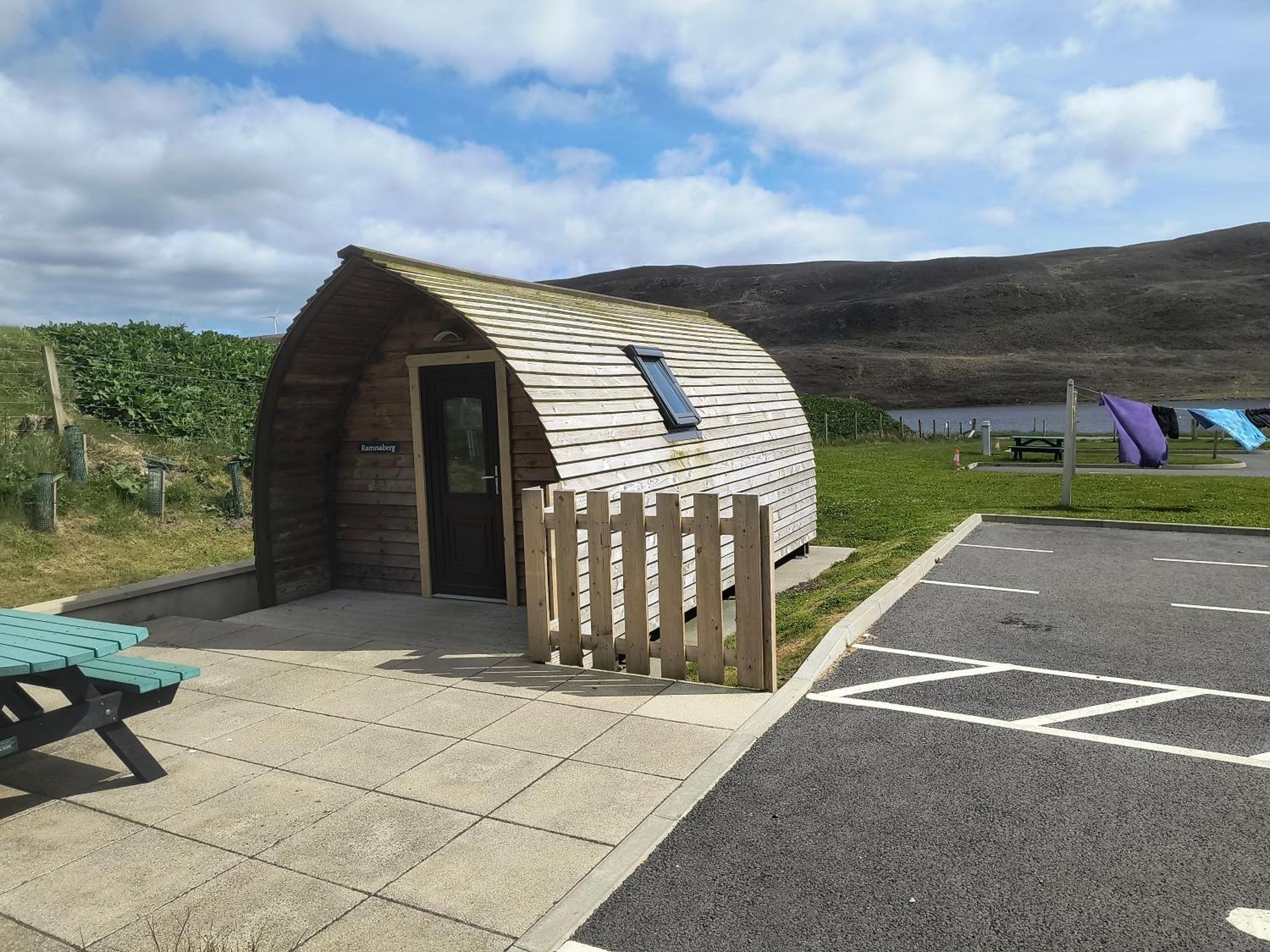 Scalloway Caravan Park Esterno foto
