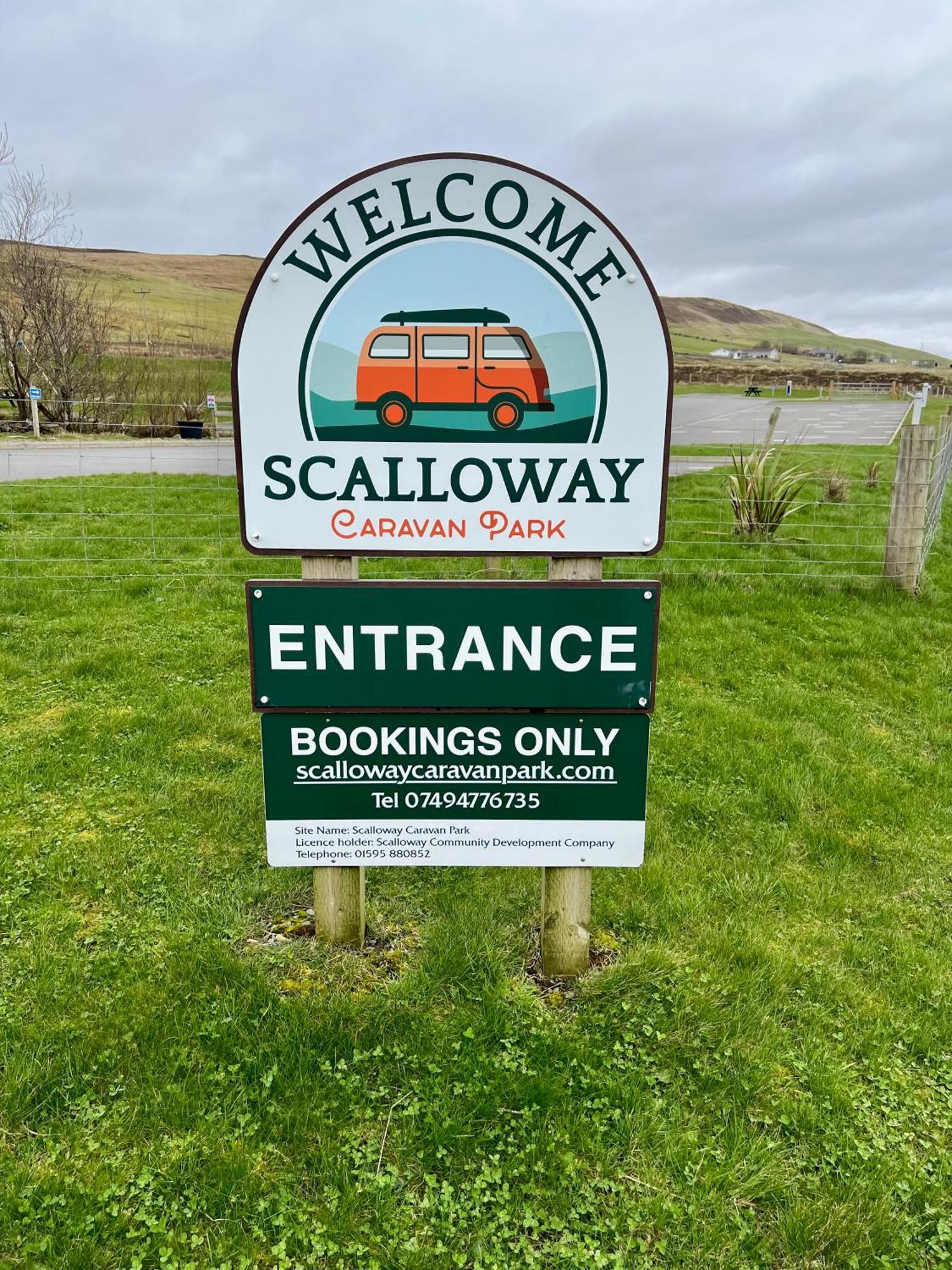 Scalloway Caravan Park Esterno foto